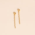 Chain Huggie Hoop Charms 1