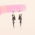 Lightning Bolt Huggie Hoop Charms 6
