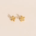 Mini Hibiscus Stud Earrings 2