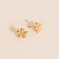 Mini Hibiscus Stud Earrings 3