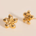 Mini Hibiscus Stud Earrings 1