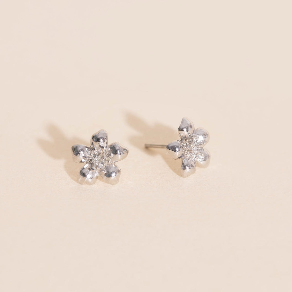 Mini Hibiscus Stud Earrings