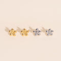 Mini Hibiscus Stud Earrings 7
