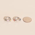 Beach 3D Huggie Hoop Earrings 10