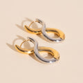 Infinity Chunky Rounded Huggie Hoop 3