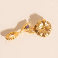 February Violet Birth Flower Necklace Charm 2
