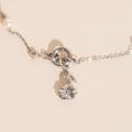 February Violet Birth Flower Necklace Charm 8