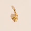 June Rose Birth Flower Necklace Charm 1