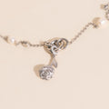 June Rose Birth Flower Necklace Charm 7