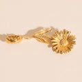 September Aster Birth Flower Necklace Charm 2