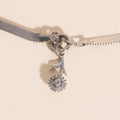 November Chrysanthemum Birth Flower Necklace Charm 6