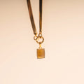 Golden Ember Necklace Charm 7