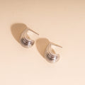 Chunky Teardrop Stud Earrings 9