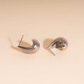 Chunky Teardrop Stud Earrings 10