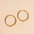 Titanium Circle Rounded Huggie Hoop Earrings - FeatherTUFF™ 5