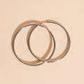 Titanium Circle Rounded Huggie Hoop Earrings - FeatherTUFF™ 9