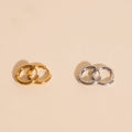 Titanium Mini Rounded Huggie Hoop Earrings - FeatherTUFF™ 6