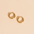 Titanium Mini Rounded Huggie Hoop Earrings - FeatherTUFF™ 4