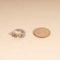 Arizona Desert 3D Huggie Hoop Earrings 7