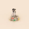 NYC 3D Huggie Hoop Earrings 3