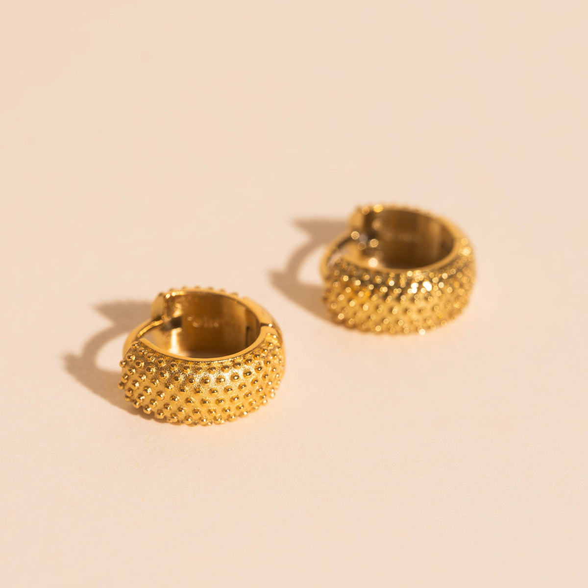 Party Super Chunky Huggie Hoop Earrings