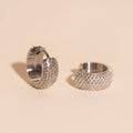 Party Super Chunky Huggie Hoop Earrings 5