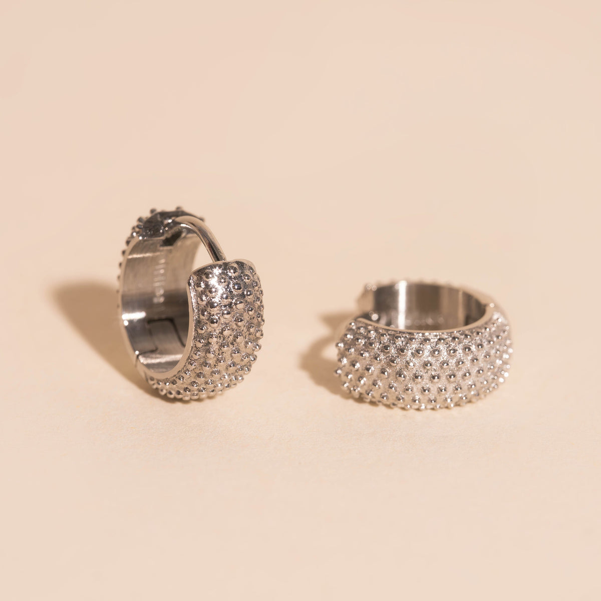 Party Super Chunky Huggie Hoop Earrings