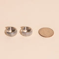 Party Super Chunky Huggie Hoop Earrings 8