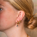 Titanium Chunky Rounded Huggie Hoop Earrings - FeatherTUFF™ 9