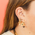 Sun Huggie Hoop Charms 2
