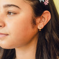 Utah 3D Huggie Hoop Earrings 2
