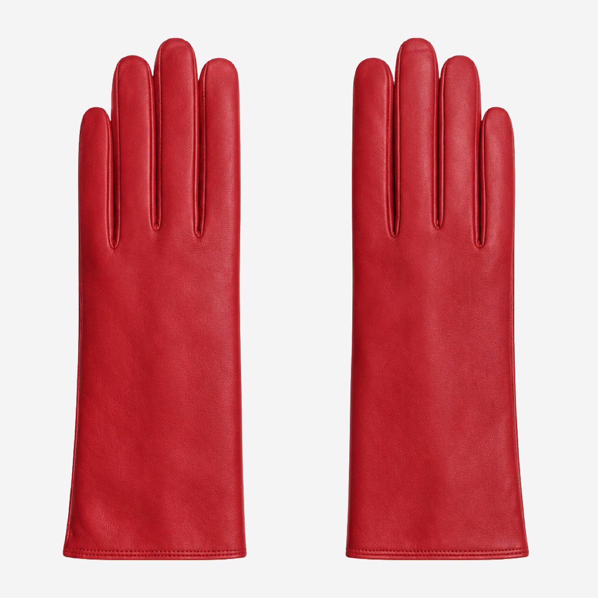 P2666 (red) - Women’s unlined Italian lambskin leather dress gloves