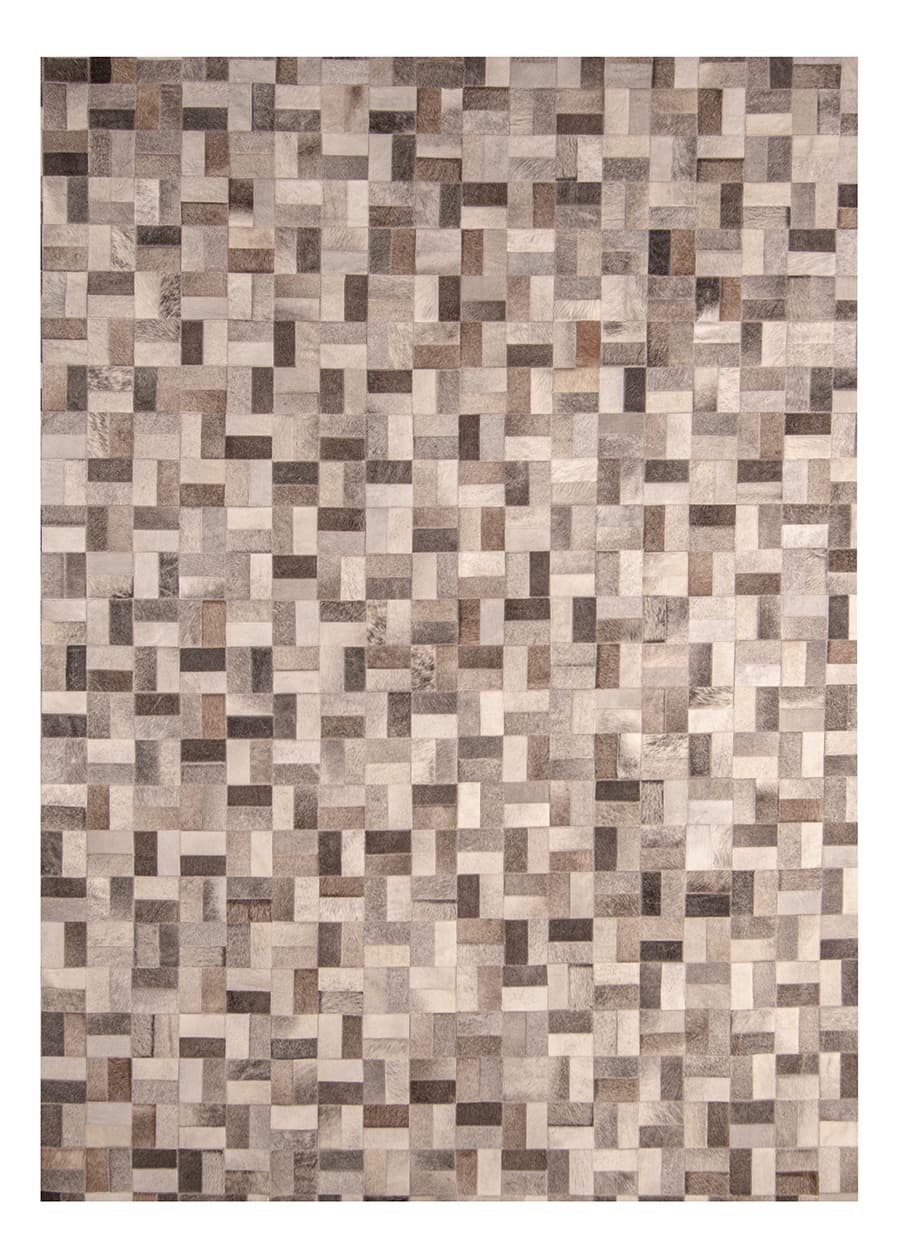 Parquet – Bespoke Cowhide Rug – view 2