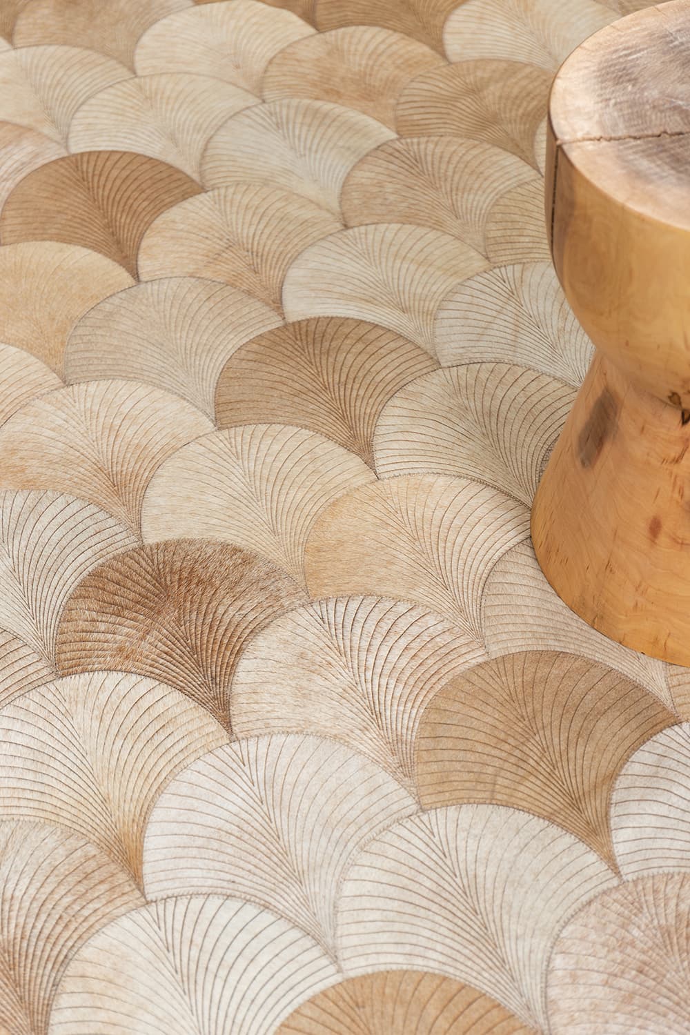 Palm Beach Lasered – Cow Skin Area Rug – view 2