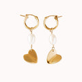 Paper Heart Hoop Earrings 6