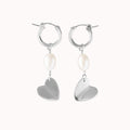 Paper Heart Hoop Earrings 7