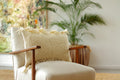 Penachos Fringed Wool Pillow 2