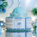 Blue Christmas Foaming Sugar Scrub 1