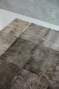 PLAIN STACKED - Charcoal Lambskin Rug 9