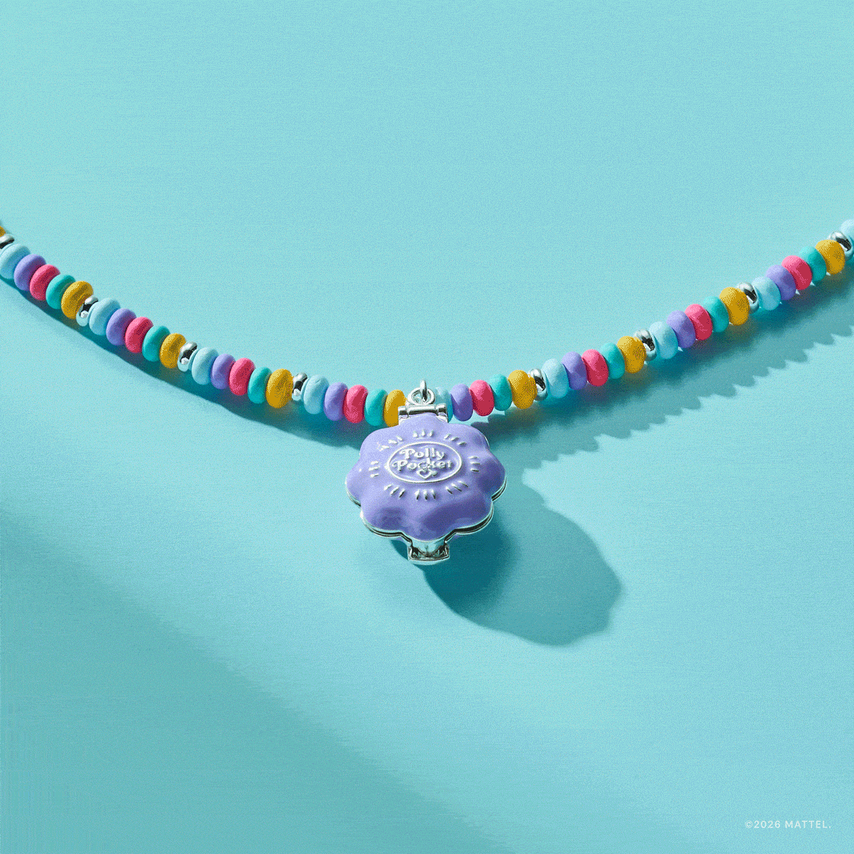 Polly Pocket™ Limited Edition Pool Party Beaded Locket Necklace