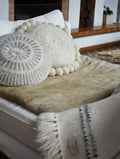Pom Pom Round Pillow 7