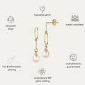 18K Gold Vermeil Silvie Earrings 3