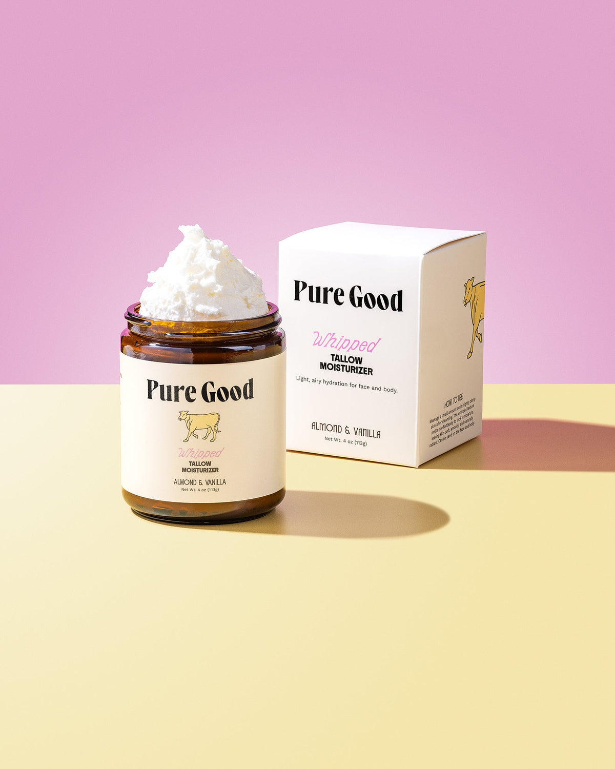 Almond & Vanilla - Whipped Tallow Moisturizer