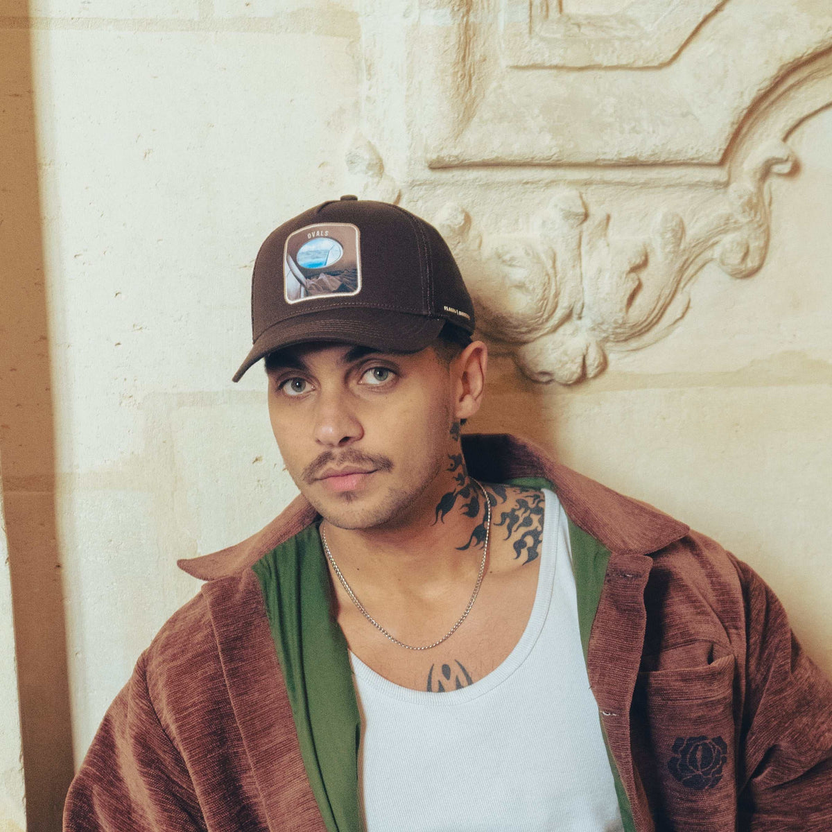 Ovals Mesh-Back Trucker Hat