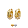18K Gold-Plated Brooklyn Earrings 1