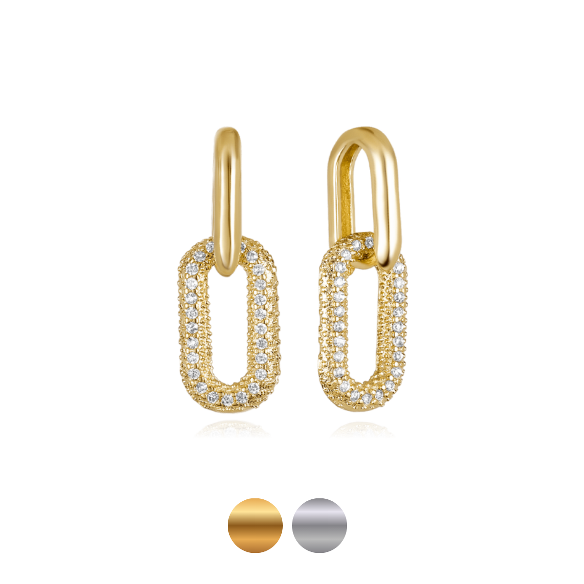 18K Gold-Plated Vanessa Earrings