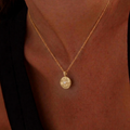 18K Gold Vermeil Melody Vermeil Necklace 4