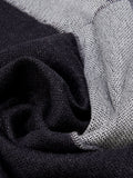 Romeo (blue/grey) - Italian warm and soft scarf made from 100% wool 3