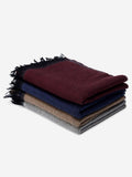 Romeo (blue/grey) - Italian warm and soft scarf made from 100% wool 5