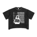 Contraband Raw Edge Boxy Tee 1